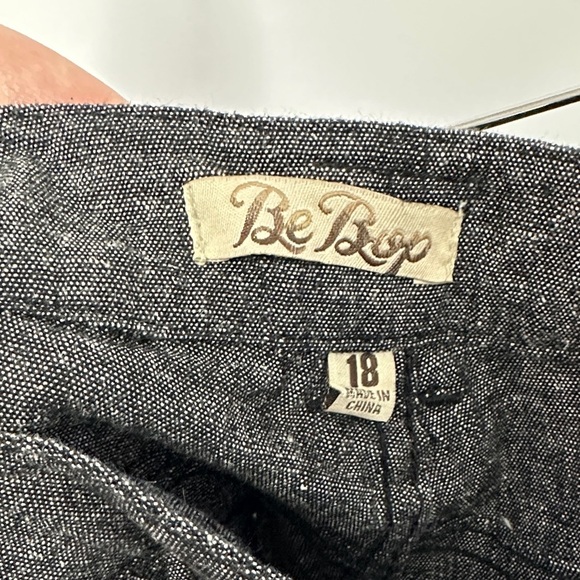 BeBop Dark Gray Flare Pant - Picture 5 of 7